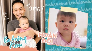 Một ngày hoán đổi - Sẽ thế nào khi ba Nam thay mẹ trông em bé Kem?