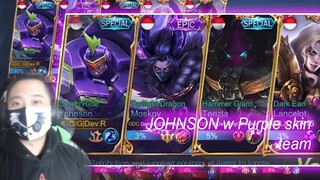 Johnson Purple TEAM SKIN