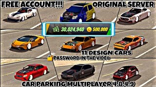 Car Parking Multiplayer Free Account 4.8.4.9