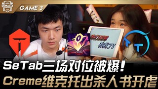 TES vs. TT SeTab: Tiga pertarungan dan kekalahan telak! Viktor dari Creme membuat Death Note dan mem