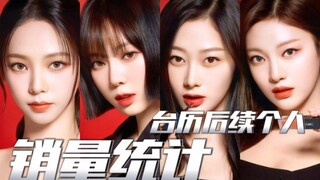 aespa 2023台历后续首日8小时销量！柳智敏大断层！