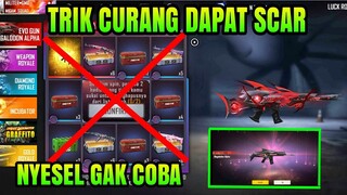 cara mendapatkan scar megalodon alpha | trik spin scar megalodon alpha free fire