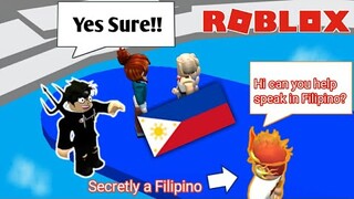 Pranking Filipinos in ROBLOX