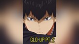 Glo-up pt. 2 stitched together so you can save them all at once 😏 haikyuu kageyama oikawa kenma kuroo nishinoya anime