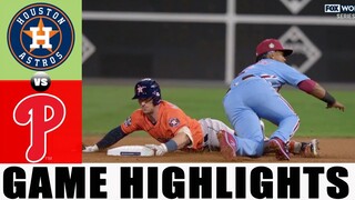 Philadelphia Phillies vs. Houston Astros (11/3/22) WORLD SERIES Game 5| MLB Highlights (Set 5 )