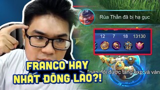 MLBB | CÓ MỘT FRANCO HAY NHẤT ĐÔNG LÀO: KÉO KHÉP GÓC,  KÉO ĂN RÙA QUÁ BÁ ĐẠO! | Tốp Mỡ Gaming