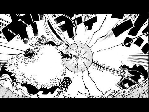 Law vs Blackbeard Battle Manga