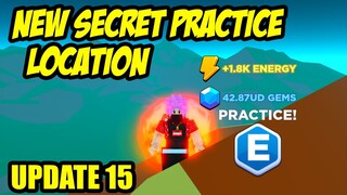 NEW Secret Practice Location on ZERO Island Update 15 in Anime Punching Simulator