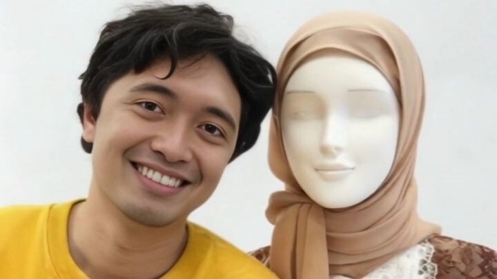 Patung cewe hidup?