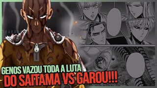 One Punch Man Capítulo 173 - SAITAMA É O HERÓI IDEAL!!!  A SURRA DE GOD PRA CIMA DO BLAST!!!