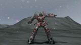 The animation of killing Neo Zeon (bad review for the spirit skeleton not being green)