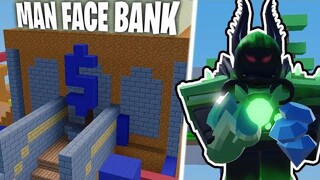 ฉันสร้างธนาคารใน Roblox BedWars