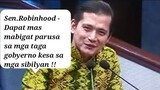Sen. Robinhood Padilla- Dapat mas mabigat ang parusa sa mga taga gobyerno kesa sa mga sibilyan!!