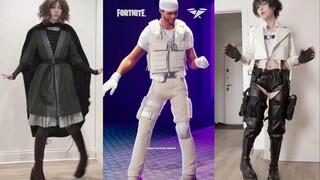 欧美网友模仿《堡垒之夜》新出的盆栽舞蹈 The Weeknd × Fortnite