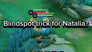 Natalia , Blindspot trick na dapat nyo matutunan? 🤔 Alamin! 😱