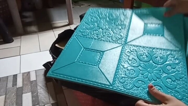 pinaganda nanaman ng Wall sticker ang bahay ko😍😍