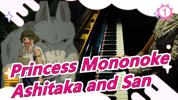 [Princess Mononoke][Piano Ru]Joe Hisaishi|ED Ashitaka&San-Suara Kesetiaan Tinggi-[FreyaPiano]_1