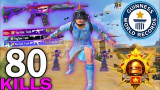 80 Kills😱AMAZING RUSH GAMEPLAY with SHOTGUN🔥PUBG Mobile