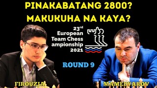 WORLD NO.2 NA BA? European Team Chess 2021 Alireza Firouzja vs Shakhriyar Mamedyarov Round 9