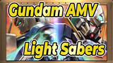 [Gundam AMV] Synced-beat Gundam Light Sabers / Epic / Multiple Materials