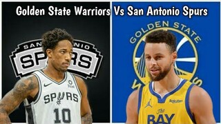 Golden State Warriors Vs San Antonio Spurs ! Match-Up