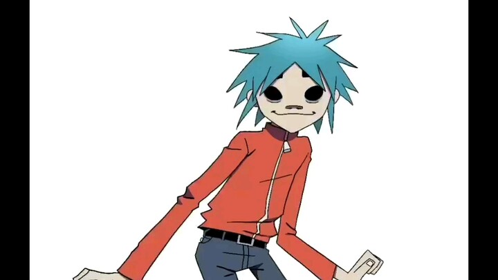 英国初音未来跳舞动画【gorillaz】