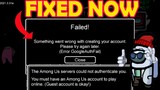 How To FIX AMONG US ACCOUNT Error-how to Sign In Among Us-Create Among US Account(GoogleAuthNoToken)