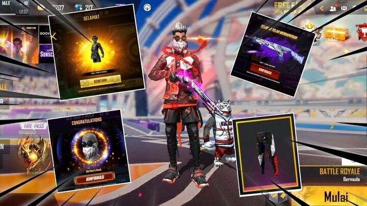 SPIN ITEM OLD FREE FIRE 1X spin dapat!!!