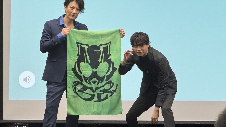 0914 Guest appearances at Sato Ruya's Hong Kong fan meeting: Shunto Mitsuri, Sakurai Kei and Kamen R