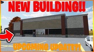 UPCOMING GREENVILLE UPDATE!! (New Construction Building!) || Roblox Greenville