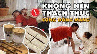 Thử thách thả icon HAHA và cái kết | Dalgona Coffee, Bánh sữa chua Vlog 194 #Stayhome #Withme