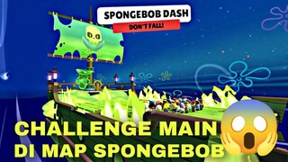 CHALLENGE MAIN DI MAP SPONGEBOB 🔥