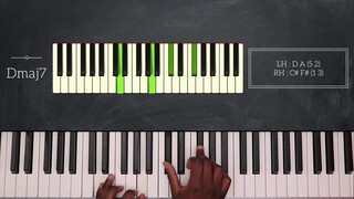 【钢琴教程】Best Part By Daniel Caesar feat H.E.R. On Piano - Piano Tutorial