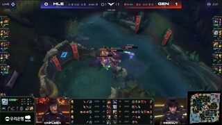 Highlights GEN vs HLE - Ván 2 _ LCK Mùa Hè 2022 _ Tuần 1 Ngày 4