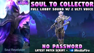 Gusion Soul To Collector Skin Script No Password | Gusion Night Owl Skin Script | Mobile Legends