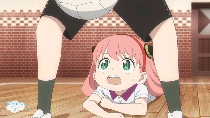 bisa bisanya bola nya kena anya😂 #Anya×damian #Spy×familly