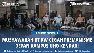 Polsek Poasia Cegah Aksi Premanisme Depan Kampus UHO Kendari Hingga Gelar Musyawarah