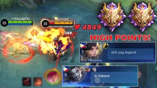 WHEN TEAMMATES SAID THEY'RE HIGH POINTS | HOW TO CARRY A HIGH POINTS | MLBB