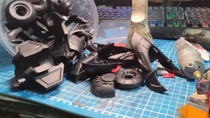 The whole process of making the model of Emperor's Horse Armor Hero "Rebirth of the Emperor" #Jiaoge