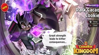 Dark CACAO Cookie and Affogato Cookie Gacha Draw Animation | Cookie Run Kingdom 2022