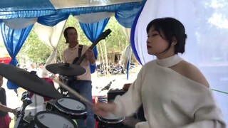 Mashup Remix Hòa Tấu Đế Vương (Đình Dũng) + Hoa Hải Đường (Jack - J97) | Ni Ni Drum Cover