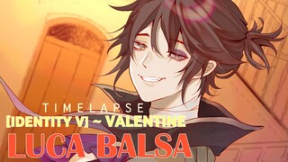 【Identity V】Academy Cafe ~ Luca Balsa 【Timelapse】