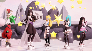 【凹凸世界MMD】凹凸女子天团❤ Ice Cream Cake