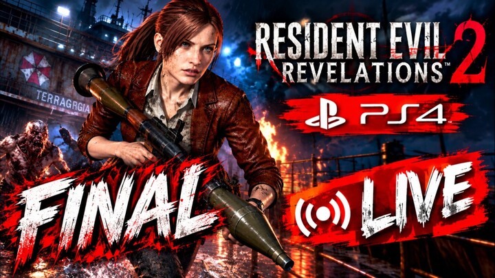 🧟‍♂️🔴🔥AO VIVO LIVE DIRETOR  RESIDENT EVIL 2 REVELATIONS