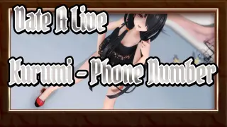 [Date A Live/MMD] Kurumi in Shorts- Phone Number