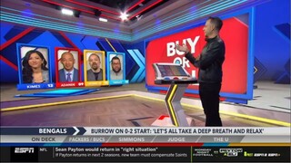 [Full] Around the Horn | Joe Burrow says he quit social media to focus on winning