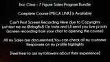 Eric Cline Course 7 Figure Sales Program Bundle download