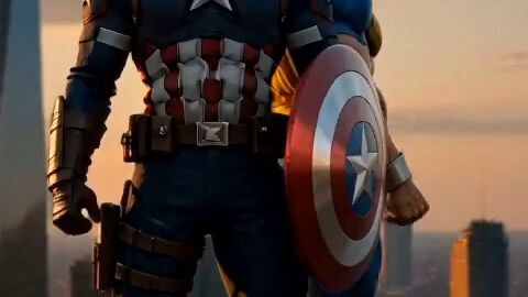 Caption America and Super Commando Dhruv