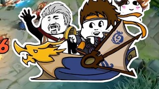 King's joke: What happens when Sun Ce's ship can carry people? The real loyal country move!