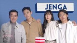 Ju Ji-hoon, Ryu Seung-ryong, Bae Doona, and Kim Sung-kyu play Jenga [ENG SUB]